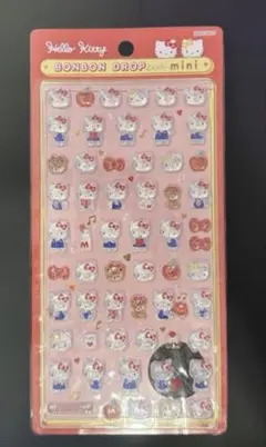 ボンボンドロップシール　サンリオミニ　赤キティ