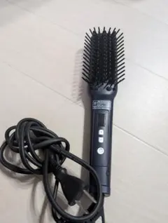 SALONIA ブラシヘアアイロン ブラック