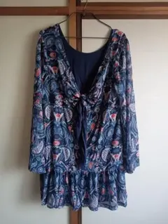 SHEIN CURVE 1XL 花柄ワンピース
