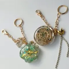 まろりんさま　オーダーチャーム　チェーンキーホルダー