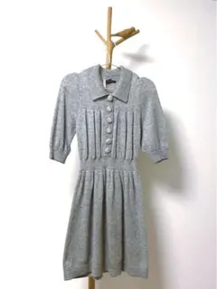 TORRAZZODONNA トラッツォドンナ　ニット　ワンピース　グレー