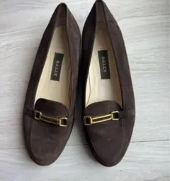 値下げ】BALLY ビットパーツフラットシューズ