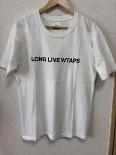 WTAPS ダブルタップス『LONG LIVE WTAPS』ホワイト