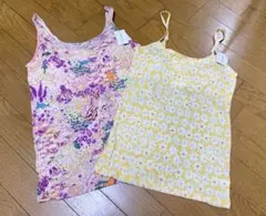 【新品】tsumori chisato ツモリチサト 花模様ブラトップ2枚セット