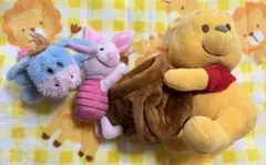 くまのプーさん ぬいぐるみ 3体セット