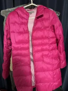 ユニクロ ピンクダウンコート 150サイズ