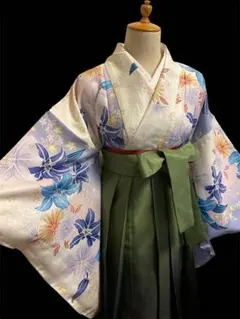 卒業式 袴用 二尺袖着物のみ