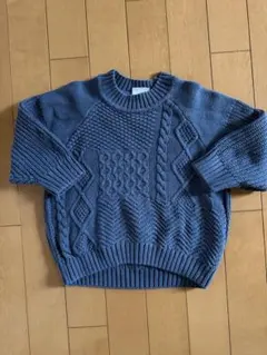 ケーブル編みセーター　BREEZE 90