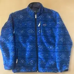 パタゴニア　クラシックレトロxカーディガン　ブルズアイ　ブルー　Mサイズ