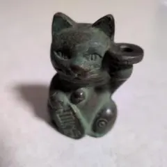 金属製 猫の置物