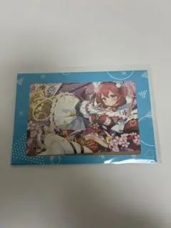 ホロライブ さくらみこ新衣装記念箔押し複製サイン&メッセージ入りポストカード