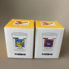 3COINS ポケモン　30周年 ミニグラス　ゲンガー　ピカチュウ ２個セット