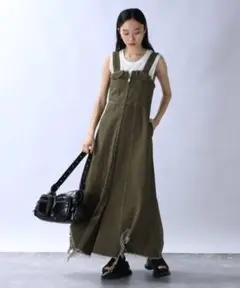 JEANASIS クラッシュデニムジャンスカ