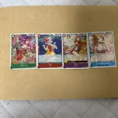 ワンピースカード4枚セット