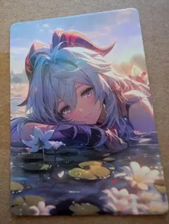原神　甘雨　カード