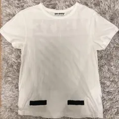 OFF-WHITE オフホワイト Tシャツ 白 バックプリント WHITE
