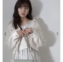 ♡新品♡プロポーションボディドレッシング　美人百花掲載　ショート丈デニムＧジャン