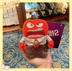 【最新☆正規品】イカリ　インサイドヘッド　肩のせぬいぐるみ　香港ディズニー