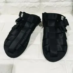 【極美品】SUICOKE スイコック スポーツサンダル ブラック 黒　25cmのサムネイル