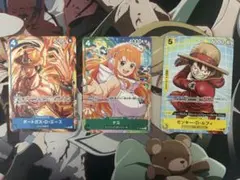 ワンピースカード イベント配布パックB プロモ ナミ エース ルフィ P