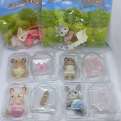 未使用6個✨シルバニアファミリー キラキラくじ ブラインド 赤ちゃんセット