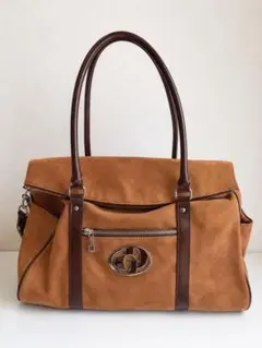 完売品 GYDA 2WAYボストンバッグ キャメル　ショルダーバックのサムネイル