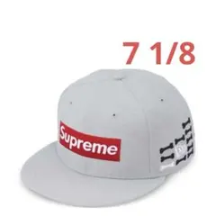 Supreme グレー ベースボールキャップ 7 1/8