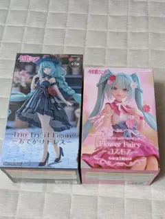 初音ミク　プライズフィギュア 2種セット
