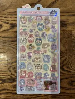 ボンボンドロップシール　きぐるみボンボン