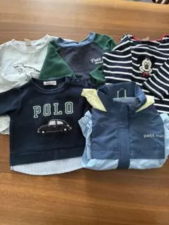 petit mainベビー80サイズ春服セット