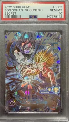 旧弾美品ドラゴンボールヒーローズ孫悟飯親子かめはめ波H2-16大幅