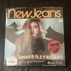 New Jeans How Sweet & Bubble Gum 未開封のサムネイル