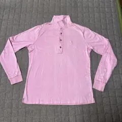 ラルフローレンゴルフピンク 長袖ポロシャツ