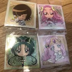 プリキュアオールスターズ　シール　ウエハース　まとめ売り　4枚セット