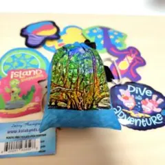 ホールフーズエコバッグKula Bands バッグ＆アウラニディズニーステッカー