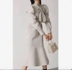 CELFORD♡バックリボンマーメイドニットワンピース