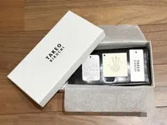 タケオキクチ　長財布　新品未使用　箱付き　現行品　クロ　¥18,700-