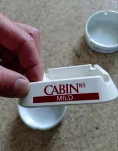 CABIN ディスプレイ 看板 赤白 非売品 昭和 レトロ - メルカリ