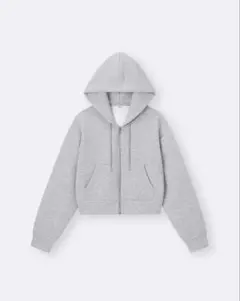 GU パフスウェットフルジップパーカー