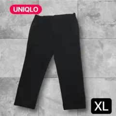 UNIQLO ブラックパンツ XL メンズ美脚