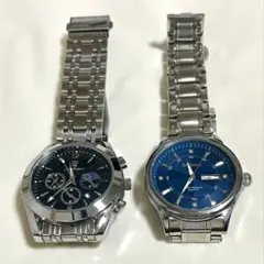 メンズ腕時計 2点セット クロノグラフ クォーツ DIMAのサムネイル