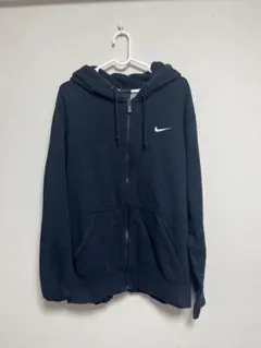 NIKE（ナイキ）フルジップ スウェットパーカー ネイビー XL