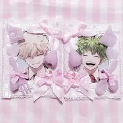 ハンドメイド 量産型 平成女児 ホイップデコ トレカケース 硬質ケース ペアデコ