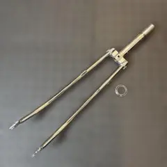 TANGE フロントフォーク スチールクロムメッキ ロードサイクル用