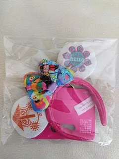 【未開封】東京ディズニーリゾート　カチューシャ　ミニー　キーチェーン