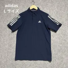 美品　adidas ゴルフ　スリーストライプ　吸汗速乾性　ストレッチ　着心地最高