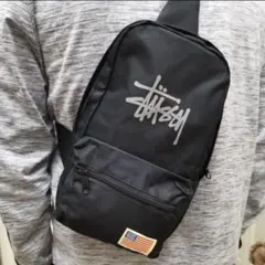 STUSSY ステューシー ボディバッグ ショルダーバッグ ブラック STUSSY ステューシー ボディバッグショルダーバッグ新品未使用雑誌付録