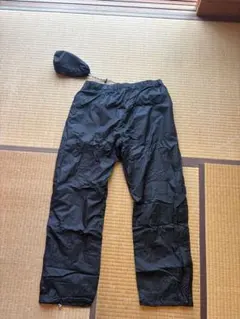가격인하 가능 ‼️ 수납가방 달린 레인팬츠 블랙