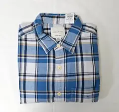 アメリカンイーグル US M 日本L 秋冬 ブルー/チェック メンズ長袖シャツ