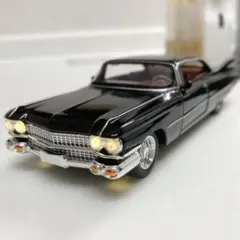 キャデラック エルドラド Cadillac ミニカー 黒　ビアリッツ 1959年のサムネイル